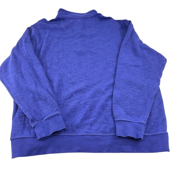 Orvis Mens Blue Pullover 1/4 Zip Sweatshirt XL - Picture 6 of 6